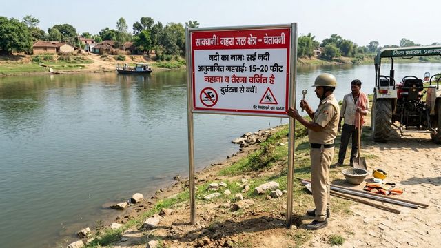 प्रतापगढ़ में जल दुर्घटनाएं रोकने को नदियों और तालाबों पर लगेंगे चेतावनी बोर्ड, चार दिन बाद काम शुरू
