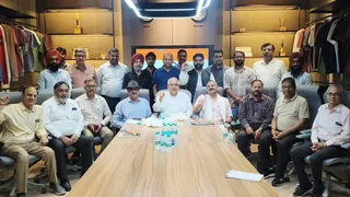 बैठक के दौरान मौजूद पंजाब के निर्यातक।