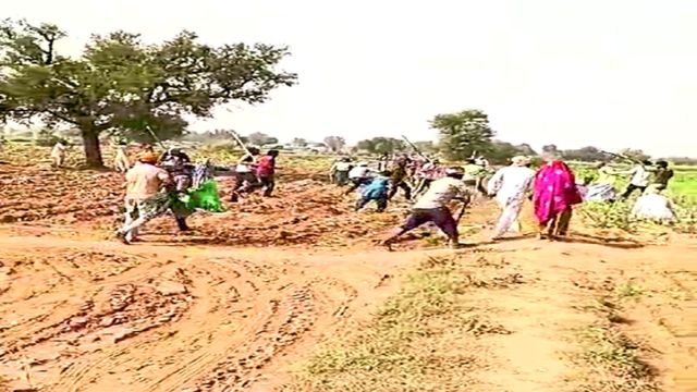 गांडेय में खेत विवाद ने लिया खूनी संघर्ष का रूप, पांच लोग हुए घायल
