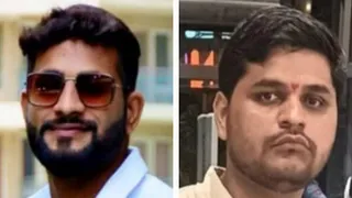 नितिन व आशीष के फाईल फोटो।
