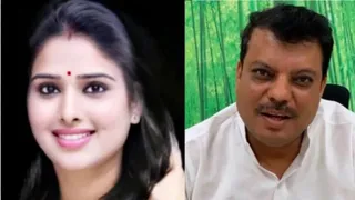 विधायक निर्मला सप्रे व विधानसभा में नेता प्रतिपक्ष उमंग सिंघार।