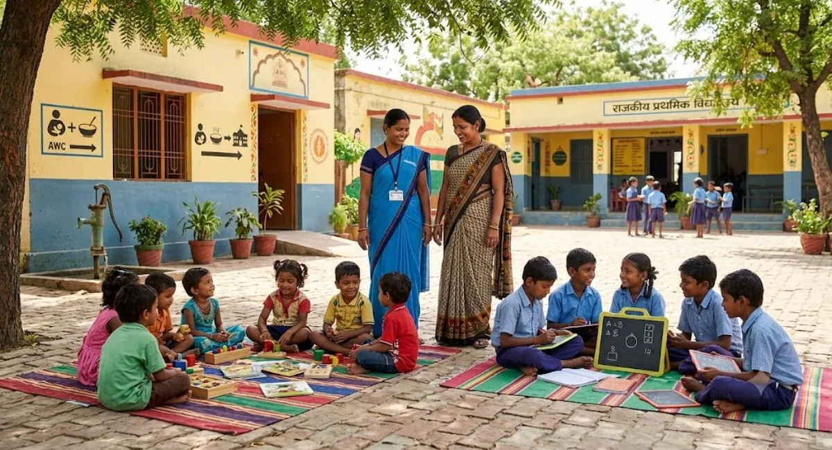 यूपी : आंगनबाड़ी केंद्रों की स्कूलों से होगी मैपिंग, बाल विकास और शिक्षा विभाग ने दिए 30 जून तक काम पूरा करने के निर्देश