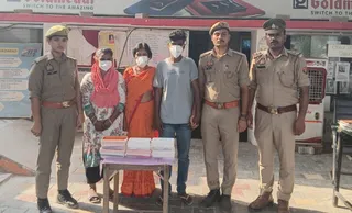 बच्चा चोर गिरोह के सदस्य गिरफ्तार।