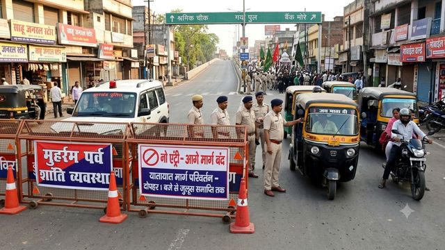 धनबाद में मुहर्रम के लिए यातायात व्यवस्था में बदलाव, दोपहर 1 बजे से जुलूस खत्म होने तक कई मार्गों पर नो-एंट्री
