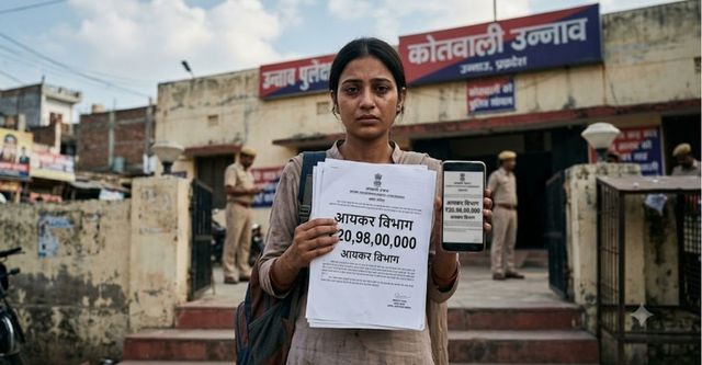  उन्नाव में मजदूर की बेटी बनी 'करोड़पति', आयकर विभाग का 20.98 करोड का नोटिस देख उड़े होश, पुलिस भी नहीं सुन रही
