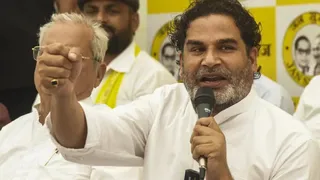 जन सुराज पार्टी के संस्थापक प्रशांत किशोर। PTI