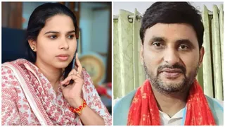 यूपी बीजेपी संगठन की नई टीम में पूजा पाल (बाएं) और नीरज सिंह (दाएं) को मिली जिम्मेदारी। फाइल फोटो