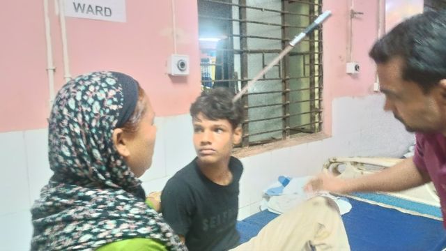 मधुबनी में मोहर्रम जुलूस में करतब दिखाना पड़ा भारी, किशोर के सिर में घुसी तलवार
