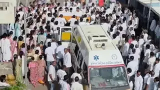 कतर गैस प्लांट धमाके में मारे गए सनी पटेल का हुआ अंतिम संस्कार।