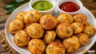साउथ इंडियन डिश पनियारम (Image Source: AI Generated)