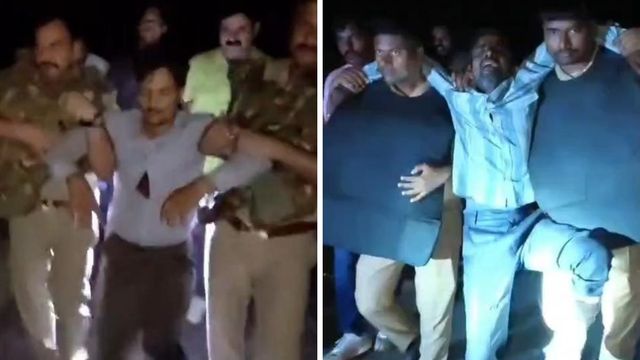 बहराइच में दो स्थानों पर पुलिस व बदमाशों में मुठभेड़, गोली लगने से दो घायल
