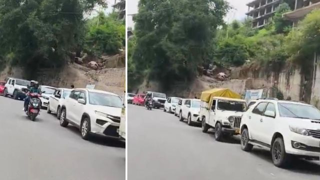 मनाली में वीकेंड पर लग गया 8 KM लंबा ट्रैफिक जाम, हजारों पर्यटक वाहन पहुंचे; चंद्रताल झील में भी उमड़ी भीड़