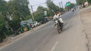 बुलंदशहर का अनूपशहर मार्ग। जागरण