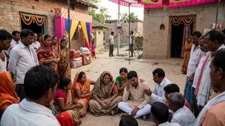 बेटे की बरात निकलने से पहले पिता की करंट लगने से मौत, खुशियां मातम में बदलीं (AI Generated Image)