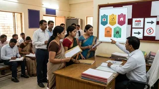 बिहार में टीचर ट्रांसफर का नया नियम लागू (AI Generated Image)