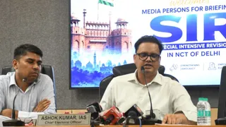 मुख्य निर्वाचन अधिकारी अशोक कुमार को पत्रकार वार्ता में विस्तार से दी जानकारी। हरीश कुमार