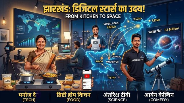 घर की रसोई से स्पेस तक, ऐसे बदल रही युवाओं की किस्मत; मिलिए झारखंड के डिजिटल स्टार्स से