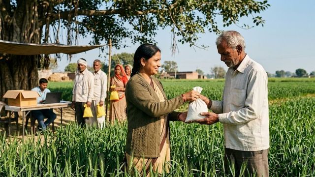 मऊ में फ्री मिनीकिट बीजों के लिए ऑनलाइन बुकिंग शुरू, किसानों के लिए टोल फ्री नंबर जारी
