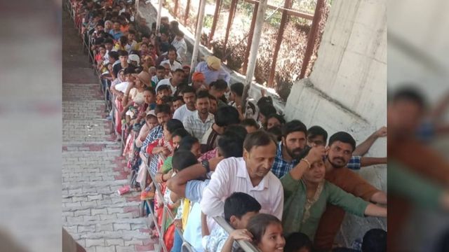 शिवखोड़ी में उमड़ी आस्था, सात हजार श्रद्धालुओं ने किए दर्शन; हर-हर महादेव के जयघोष से गूंजता रहा गुफा परिसर
