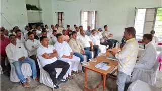 कार्यशाला में दी जा रही जानकारी। जागरण