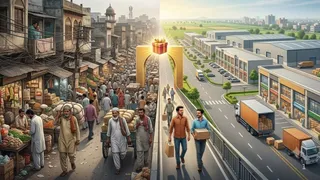 हरियाणा के मुख्यमंत्री नायब सिंह सैनी ने पुरानी दिल्ली के व्यापारियों को राई में व्यापार के लिए आमंत्रित किया है। इमेज एआई