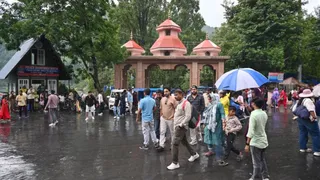 नैनीताल में बारिश। फाइल
