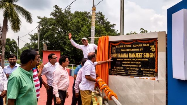 हजारीबाग: कोनार डीवीसी में 'आई लव कोनार' सेल्फी प्वाइंट का शुभारंभ, पर्यटन को मिलेगा बढ़ावा
