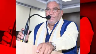 हरियाणा के विकास एवं पंचायत मंत्री कृष्ण लाल पंवार।