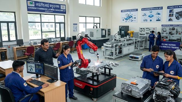 यमुनानगर ITI का हाईटेक अवतार, अब पुरानी कारों के इंजन से नहीं, रोबोटिक्स और AI से 'स्मार्ट' बनेंगे छात्र