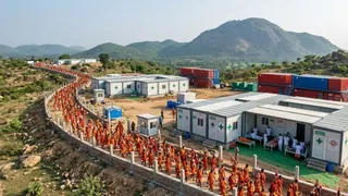 कांवरिया पथ पर बनेंगे 21 अस्थायी अस्पताल ( एआई जेनरेटेड तस्वीर )