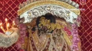 दिल्ली के शाहदरा में स्थित श्री लाडली लाल जू छोटा बरसाना धाम मंदिर में विराजमान राधाकृष्ण के विग्रह। फोटो- सौ. इंटरनेट मीडिया