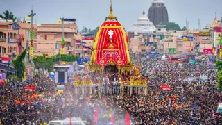पुरी में विश्व प्रसिद्ध जगन्नाथ रथयात्रा