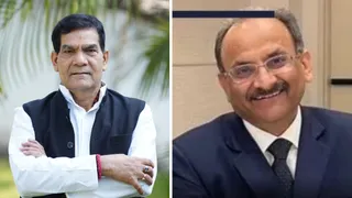 ऊर्जा मंत्री एके शर्मा---उत्तर प्रदेश विद्युत नियामक आयोग के अध्यक्ष अरविंद कुमार