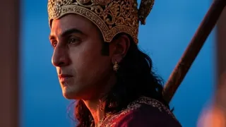 रामायण का सीन हुआ लीक। फोटो क्रेडिट- एक्स