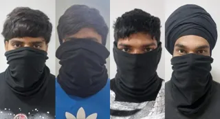 दिल्ली को दहलाने की साजिश रच रहे चार आतंकियों को पुलिस ने किया गिरफ्तार।