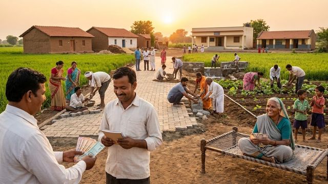 ग्रामीण रोजगार में बड़ा बदलाव: मनरेगा की जगह लागू हुई 'जी राम-जी', 125 दिन काम और ₹300 दिहाड़ी की गारंटी

