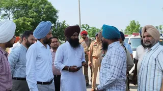 फरीदकोट जिले में डीआईजी हरजीत सिंह के नेतृत्व में पहुंची SIT।