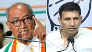 दिग्विजय सिंह एवं जीतू पटवारी (फाइल फोटो)