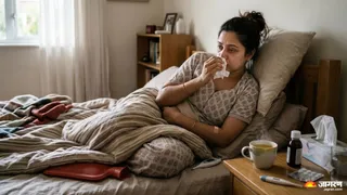 बारिश में सांस से जुड़े इन्फेक्शन से बचने के लिए खास टिप्स (Image Source: AI Generated)