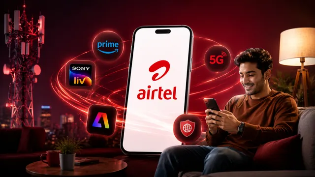  Airtel का 3GB डेली डेटा वाला प्लान, Amazon Prime-SonyLIV का फ्री एक्सेस और 56 दिन की वैलिडिटी भी