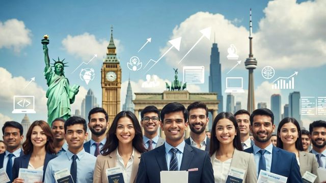 दुनिया में खुली रोजगार की राह : भारत में कुशल प्रवासियों के लिए नए विकल्प, नीति आयोग की रिपोर्ट में दावा