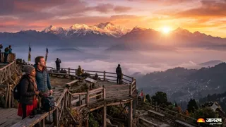 सनराइज देखने के लिए भारत की बेस्ट लोकेशन (Image Source: AI Generated)