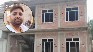 चढ़ावा चोरी के आरोपी लवकुश का मकान निकला अवैध।