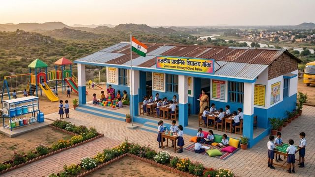 बांका में शिक्षकों का असमान बंटवारा: झारखंड सीमा पर बहार, पहाड़ी इलाकों में सिर्फ एक-दो गुरुजी के जिम्मे स्कूल
