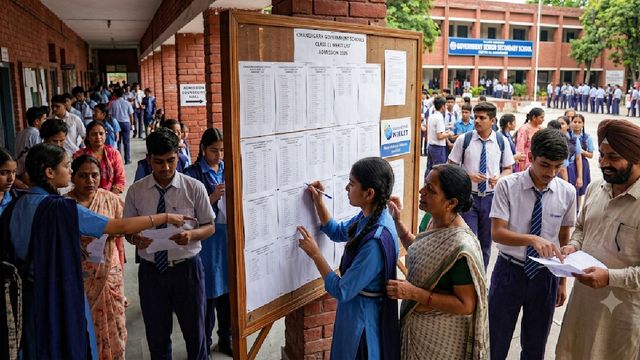 चंडीगढ़ में 11वीं में दाखिले के लिए देखें मेरिट लिस्ट, 6 जुलाई तक मिलेगा फीस जमा करने का अवसर