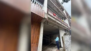 अवैध निर्माण पर एमडीडीए की ओर से की गई सीलिंग की कार्रवाई। एमडीडीए