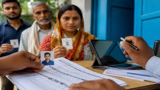 चुनाव आयोग ने जारी की अहम जानकारी। एआई जेनरेटेड इमेज