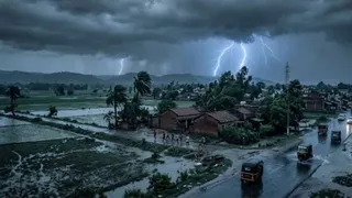 अगले 4 दिनों में इन राज्यों तक पहुंचेगा मानसून। (एआई द्वारा निर्मित फोटो)