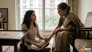 बच्चे पेरेंट्स के साथ बिना बहस के जेनरेशन गैप ऐसे करें कम (Image Source: AI Generated)