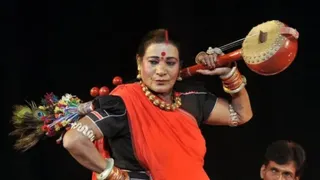 पद्म विभूषण तीजन बाई का फाइल फोटो।